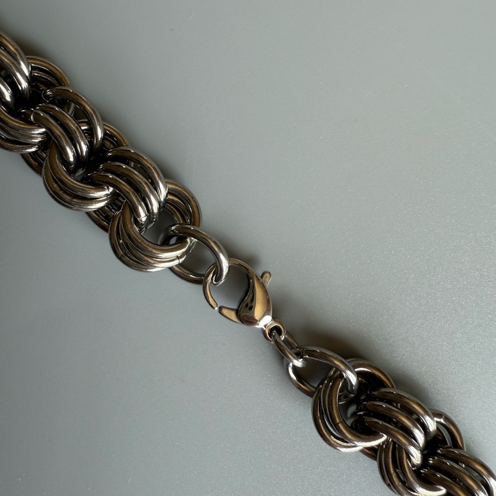 Chunky Stainless Steel Bold Rope Chain Jewelry - Picture 9 of 12